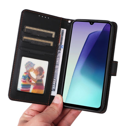 Pour coque de téléphone en cuir véritable amovible 2 en 1 BETOPNICE BN-005 pour Redmi 14C 4G (noir)