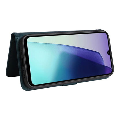 Pour Redmi 14C 4G BETOPNICE BN-005 Étui de téléphone détachable 2 en 1 en simili cuir véritable (Bleu)