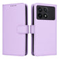 For Xiaomi POCO F6 Pro BETOPNICE BN-005 2 in 1 Detachable Imitate Genuine Leather Phone Case(Light Purple)