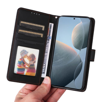 For Xiaomi POCO F6 Pro BETOPNICE BN-005 2 in 1 Detachable Imitate Genuine Leather Phone Case(Black)