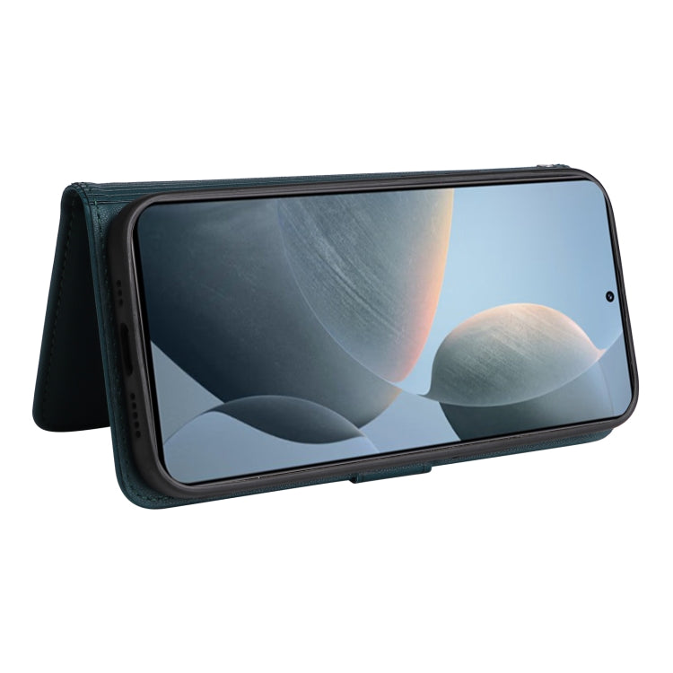 Pour Xiaomi POCO F6 Pro BETOPNICE BN-005 2 en 1 Étui de téléphone détachable en similicuir véritable (Bleu)