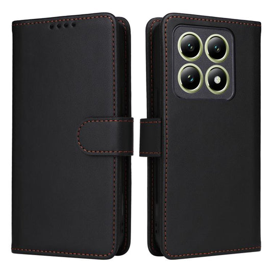 For Xiaomi 14T BETOPNICE BN-005 2 in 1 Detachable Imitate Genuine Leather Phone Case(Black)