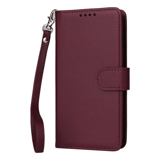 For Xiaomi 14T BETOPNICE BN-005 2 in 1 Detachable Imitate Genuine Leather Phone Case(Wine Red)