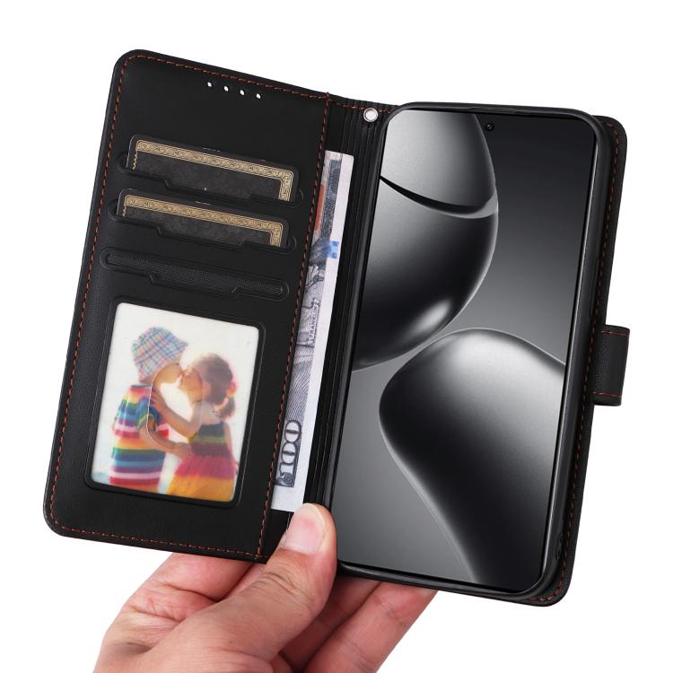 For Xiaomi 14T Pro BETOPNICE BN-005 2 in 1 Detachable Imitate Genuine Leather Phone Case(Black)