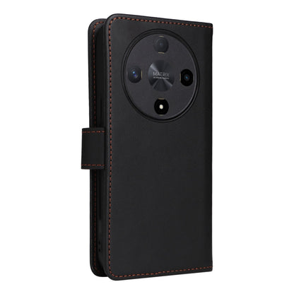 For Honor X9b BETOPNICE BN-005 2 in 1 Detachable Imitate Genuine Leather Phone Case(Black)