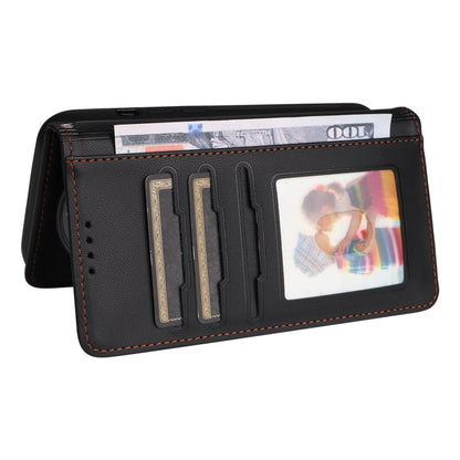 For Honor X9b BETOPNICE BN-005 2 in 1 Detachable Imitate Genuine Leather Phone Case(Black)