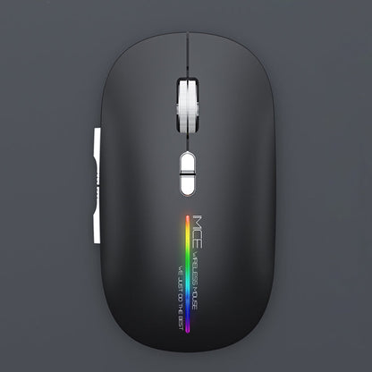 iMICE G901 Bluetooth Dual Mode 7-Button Silent Wireless Gaming Mouse(Black)