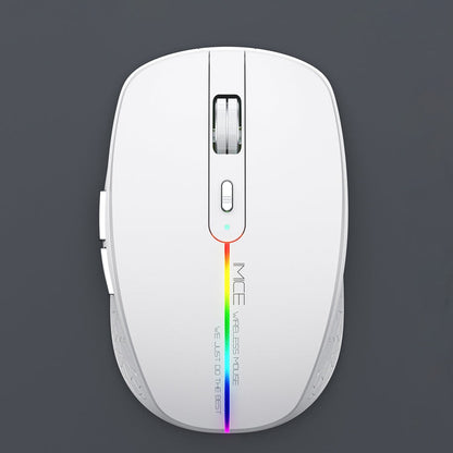 iMICE G904 Dual Mode 6-Key Silent Wireless Gaming Mouse(White)