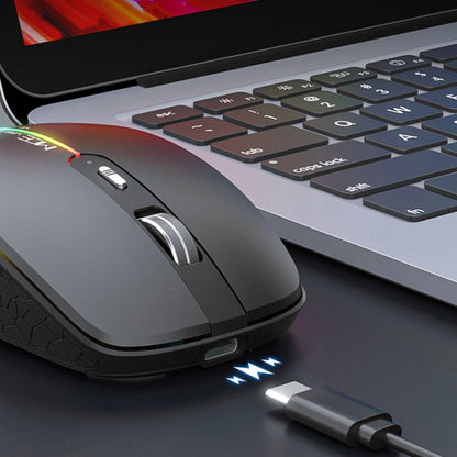 iMICE G904 Dual Mode 6-Key Silent Wireless Gaming Mouse(Black)
