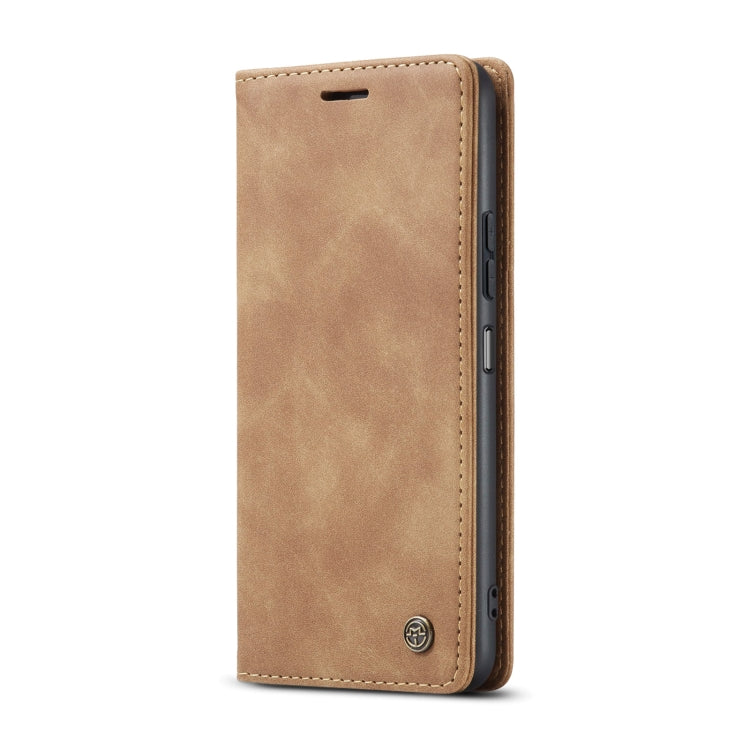 For Redmi 13 CaseMe 013 Multifunctional Horizontal Flip Leather Phone Case(Brown)
