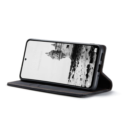 For Redmi 13 CaseMe 013 Multifunctional Horizontal Flip Leather Phone Case(Black)