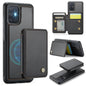 For Samsung Galaxy A51 4G JEEHOOD J05 Business Magnetic Style RFID Leather Phone Case(Black)