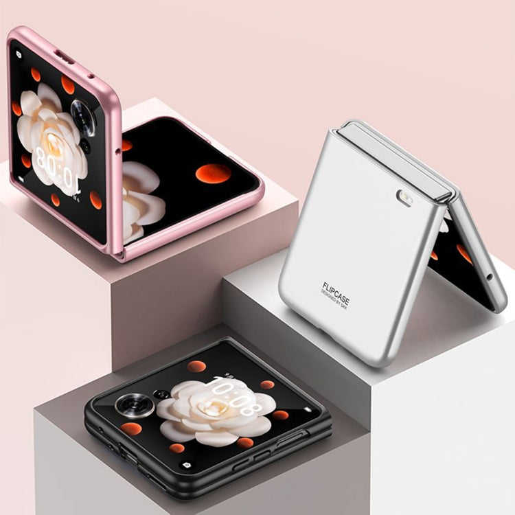 For Honor Magic V Flip GKK Ultra-thin Full Coverage Phone Case(Silver)