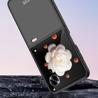 For Honor Magic V Flip GKK Ultra-thin Full Coverage Phone Case(Silver)