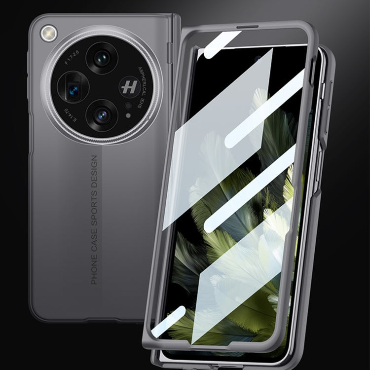 For OnePlus Open GKK Integrated Magnetic Blade Ultra-thin Full Coverage Phone Case(Black)