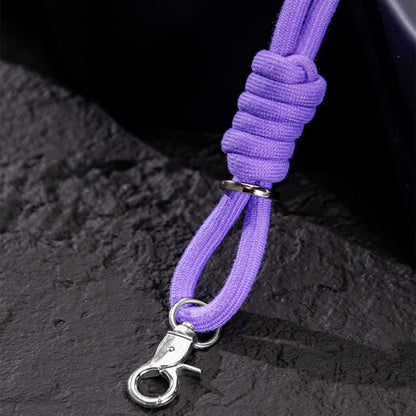 For Samsung Galaxy Z Flip3 GKK Airbag Hinge Full Coverage Phone Case with Crossbody Rope(Black)