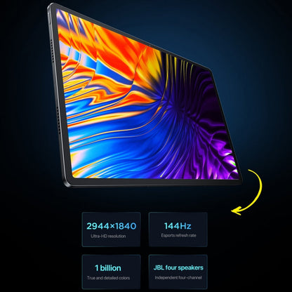 Lenovo Xiaoxin Pad Pro 12.7 inch 2025 WiFi Tablet, 12GB+256GB, ZUI 16, MediaTek Dimensity 8300 Octa Core, Support Fingerprint & Face Identification(Dark Grey)