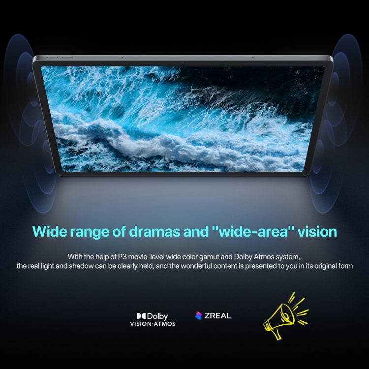 Lenovo Xiaoxin Pad Pro 12.7 inch 2025 WiFi Tablet, 12GB+256GB, ZUI 16, MediaTek Dimensity 8300 Octa Core, Support Fingerprint & Face Identification(Dark Grey)