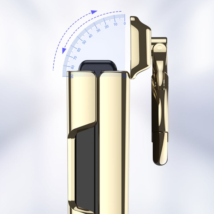 For Samsung Galaxy Z Flip7 FE / Flip6 GKK Integrated Electroplated Crocodile Texture Leather Phone Case with Ring(Red)