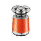 Rasoir intelligent flottant à trois têtes VGR V-391 5W USB 3 en 1 (Orange)