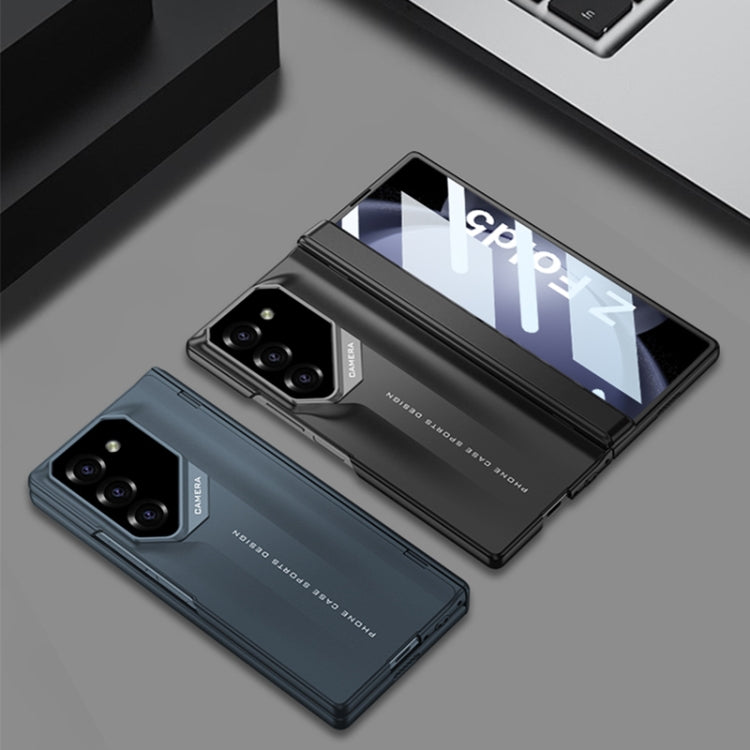 Pour l'étui de téléphone super-car pliant intégré GKK Samsung Galaxy Z Fold5 (vert)