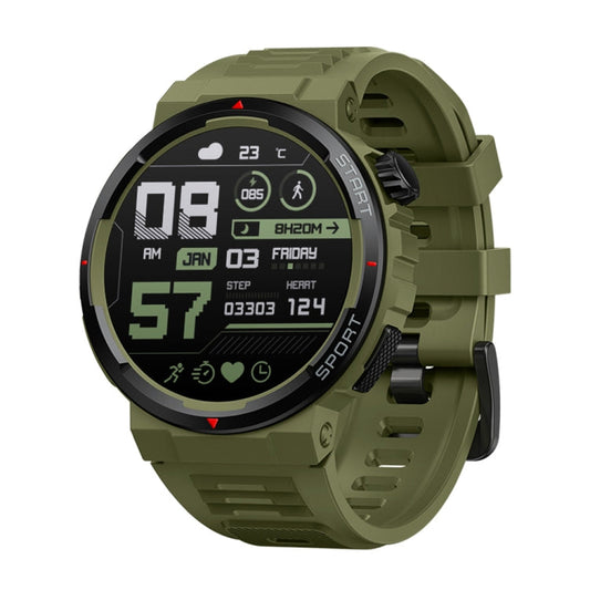 Zeblaze Ares 3 Plus Montre intelligente de fitness et bien-être de 1,43 pouce, prend en charge la surveillance de la santé 24h/24 (Vert Sauvage)
