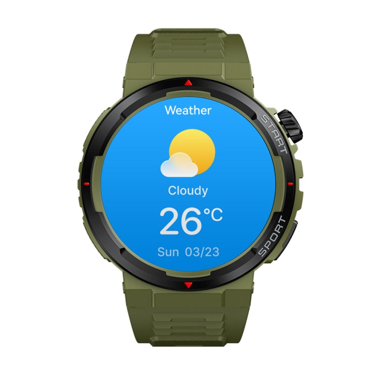 Zeblaze Ares 3 Plus 1.43 inch Fitness & Wellness Smart Watch Supports 24H Health Monitoring(Wild Green)