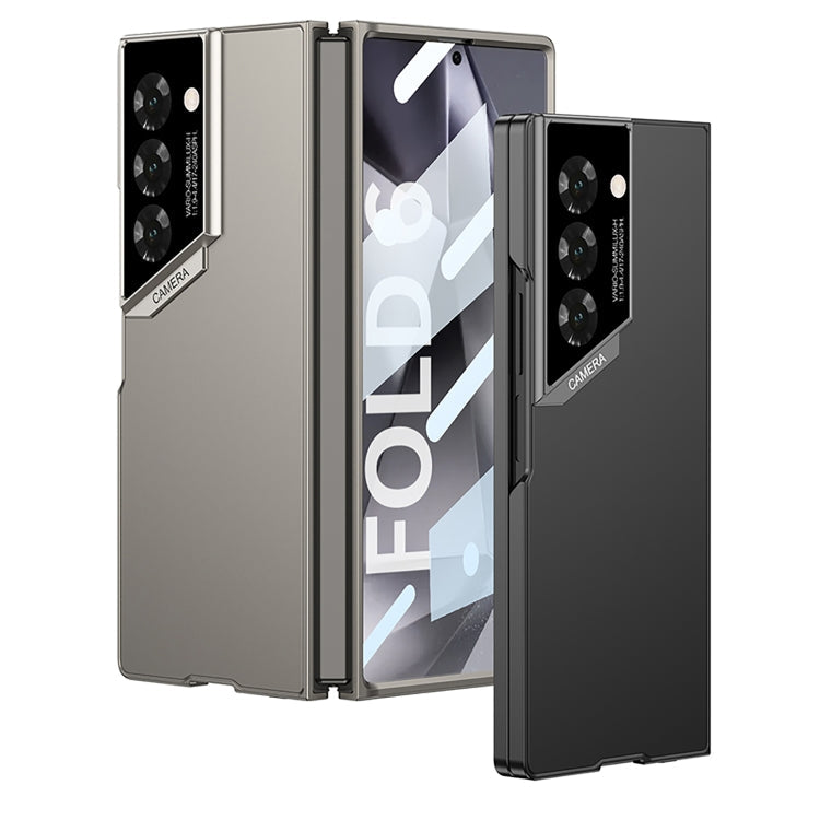 For Samsung Galaxy Z Fold6 GKK Integrated Ultra-thin Raptor Full Coverage Phone Case(Black)