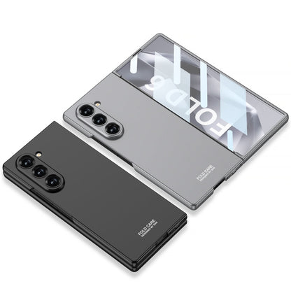 For Samsung Galaxy Z Fold6 GKK Integrated Unbounded Ultra-thin All-inclusive Phone Case(Silver)