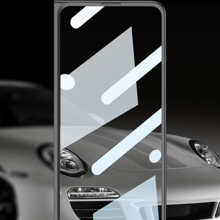 For Samsung Galaxy Z Fold6 GKK Integrated Blade Ultra-thin Full Coverage Phone Case with Pen Slot, Not Included Pen(Grey)