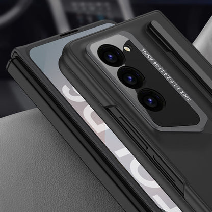 For Samsung Galaxy Z Fold6 GKK Integrated Blade Ultra-thin Full Coverage Phone Case with Pen Slot, Not Included Pen(Black)