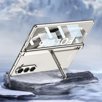 For Samsung Galaxy Z Fold6 GKK Integrated Magnetic Fold Electroplating Phantom Phone Case(Mountain Gray)