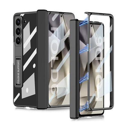 For Samsung Galaxy Z Fold6 GKK Integrated Magnetic Fold Hinge Phantom Phone Case(Black)
