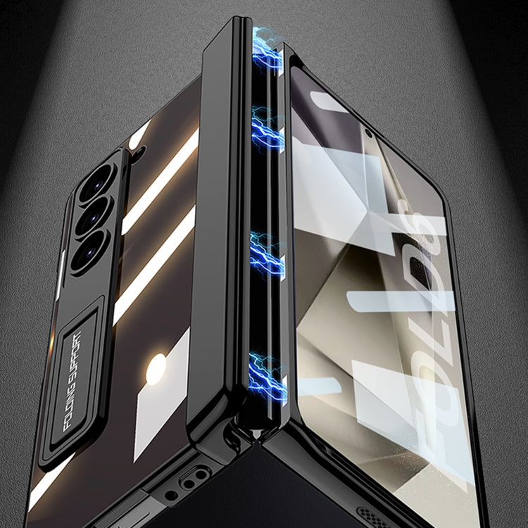 For Samsung Galaxy Z Fold6 GKK Integrated Magnetic Fold Hinge Phantom Phone Case(Blue)