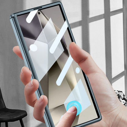 For Samsung Galaxy Z Fold6 GKK Integrated Electroplating Phantom Full Coverage Phone Case(Transparent)