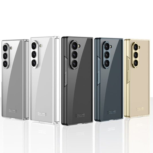 For Samsung Galaxy Z Fold6 GKK Integrated Electroplating Phantom Full Coverage Phone Case(Gold)