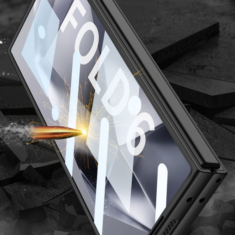 For Samsung Galaxy Z Fold6 GKK Integrated Electroplating Telescope Full Coverage Phone Case(Titanium Gray)