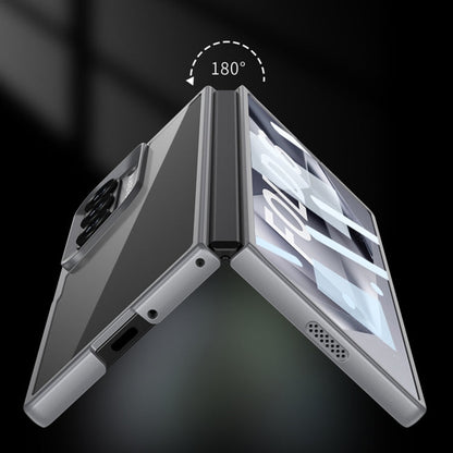 For Samsung Galaxy Z Fold6 GKK Integrated Electroplating Telescope Full Coverage Phone Case(Black)