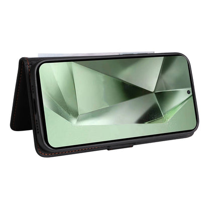 For Galaxy S24 FE 5G BETOPNICE BN-005 2 in 1 Detachable Imitate Genuine Leather Phone Case(Black)