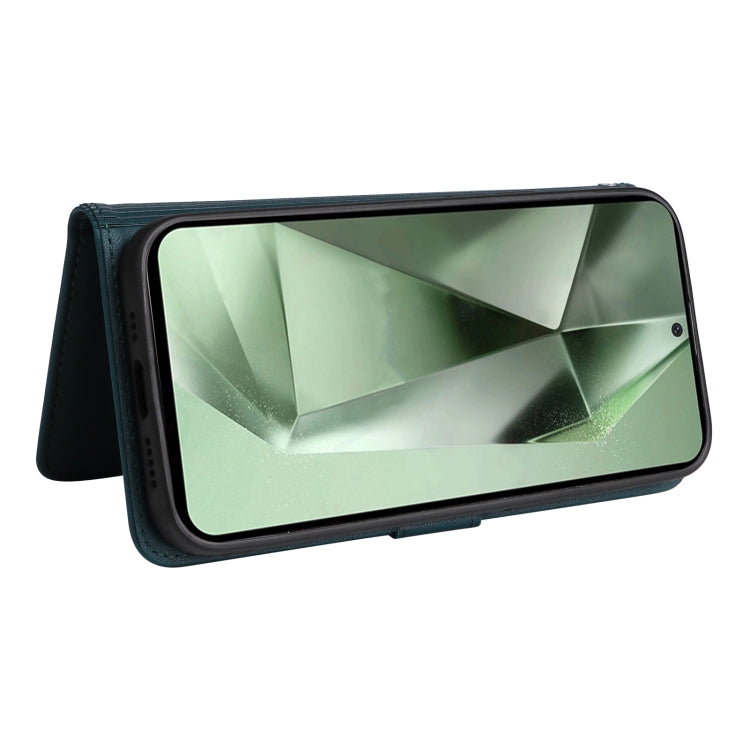 Pour Samsung Galaxy S24 FE 5G BETOPNICE BN-005 Étui de téléphone détachable 2 en 1 en simili cuir véritable (Bleu)