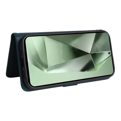 Pour Samsung Galaxy S24 FE 5G BETOPNICE BN-005 Étui de téléphone détachable 2 en 1 en simili cuir véritable (Bleu)