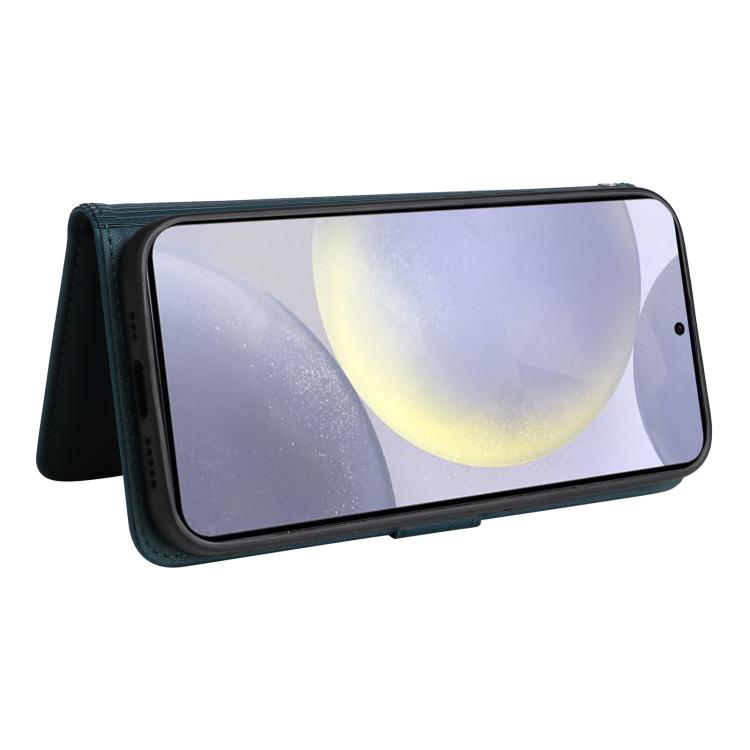 For Samsung Galaxy S25+ 5G BETOPNICE BN-005 2 in 1 Detachable Imitate Genuine Leather Phone Case(Blue)