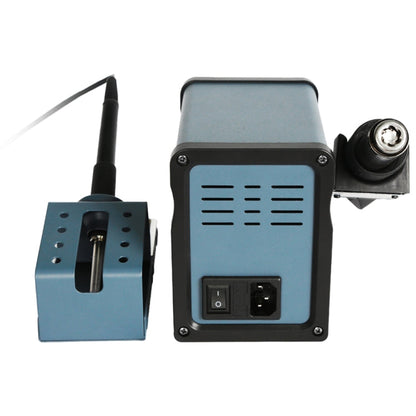 Kaisi 878Pro 2 in 1 Smart Sleep Lead-free Digital Display Hot Air Gun Soldering Iron Station, Plug:US Plug