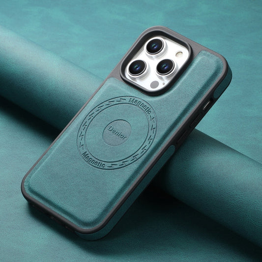 For iPhone 15 Pro Max Denior A13 Skin Feel MagSafe Phone Case(Blue)