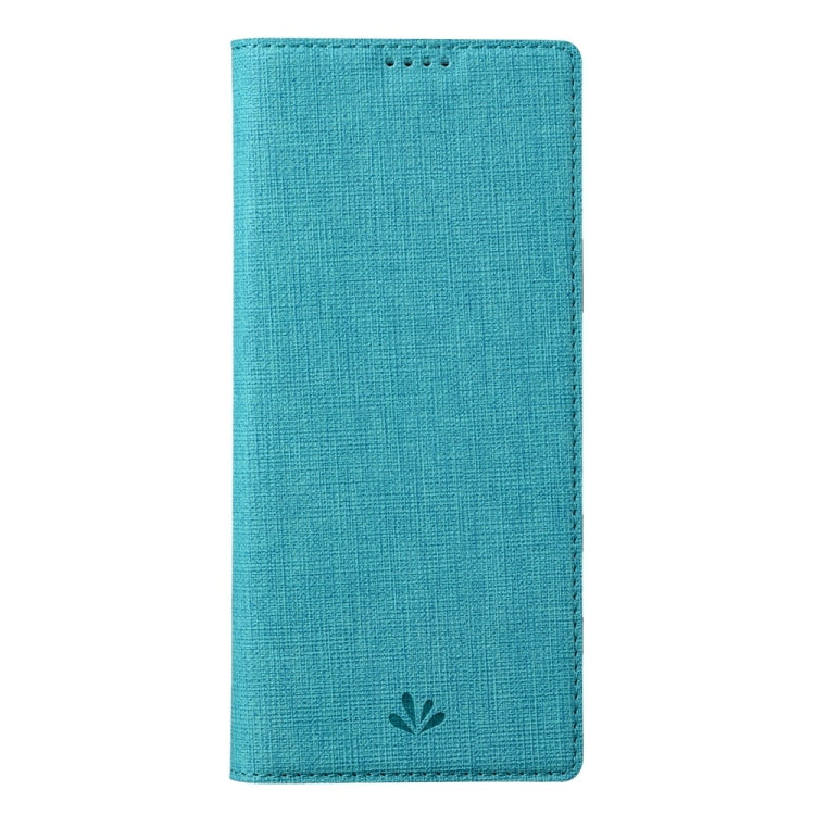 For Sharp Aquos Wish4 ViLi DMX Series TPU + PU Leather Magnetic Phone Case(Blue)
