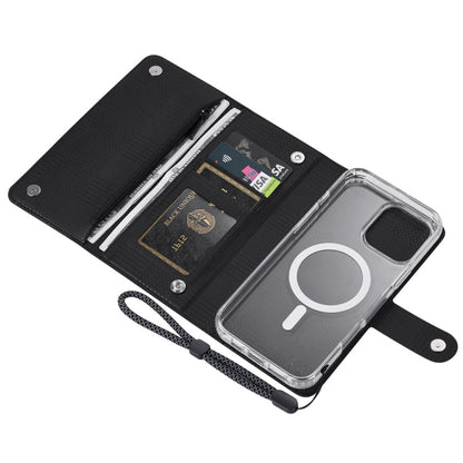 For Samsung Galaxy S24+ 5G ViLi GHB-C Series RFID MagSafe Magnetic Flip Leather Phone Case(Black)