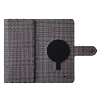 For Samsung Galaxy S24 5G ViLi GHB-C Series RFID MagSafe Magnetic Flip Leather Phone Case(Grey)