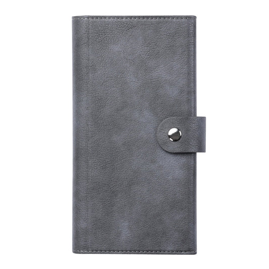 For iPhone 16 Pro ViLi GVA Series MagSafe Magnetic RFID Leather Phone Case(Grey)