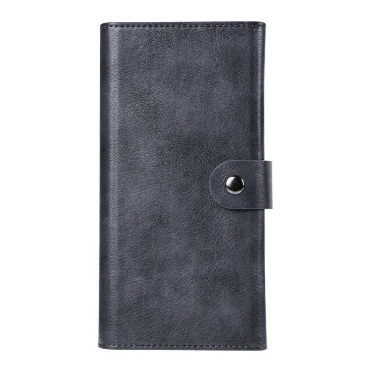 For iPhone 16 ViLi GVS Series MagSafe Magnetic RFID Leather Phone Case(Black)