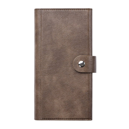 For iPhone 16 ViLi GVS Series MagSafe Magnetic RFID Leather Phone Case(Coffee)